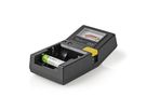 Nedis Batterie-Tester, 9V - AA - AAA - Button Cell - C - D
