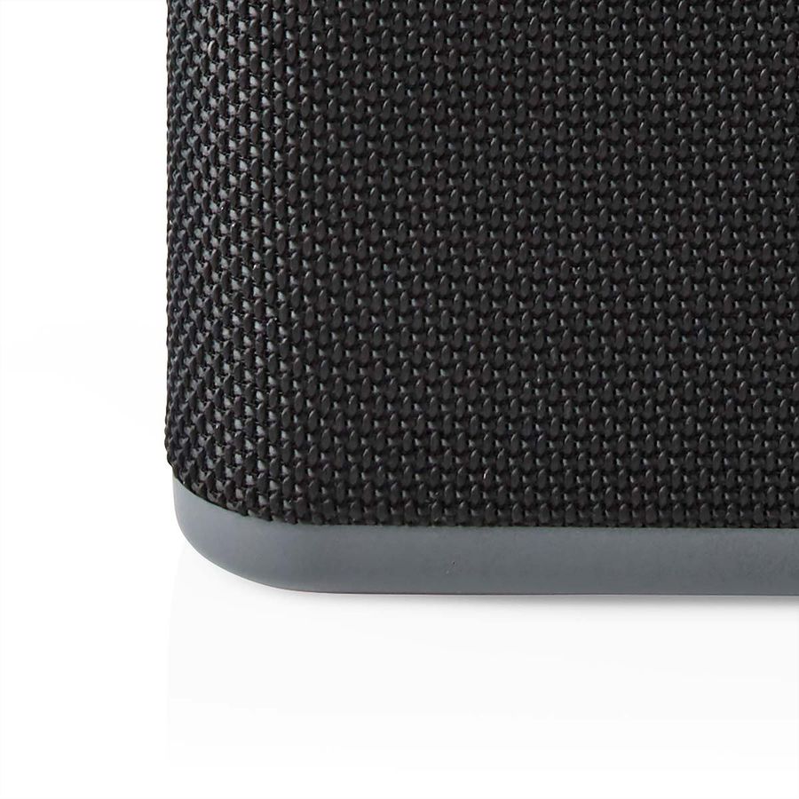 Radio de table DAB+ Nedis, noir, Bluetooth, batterie rechargeable