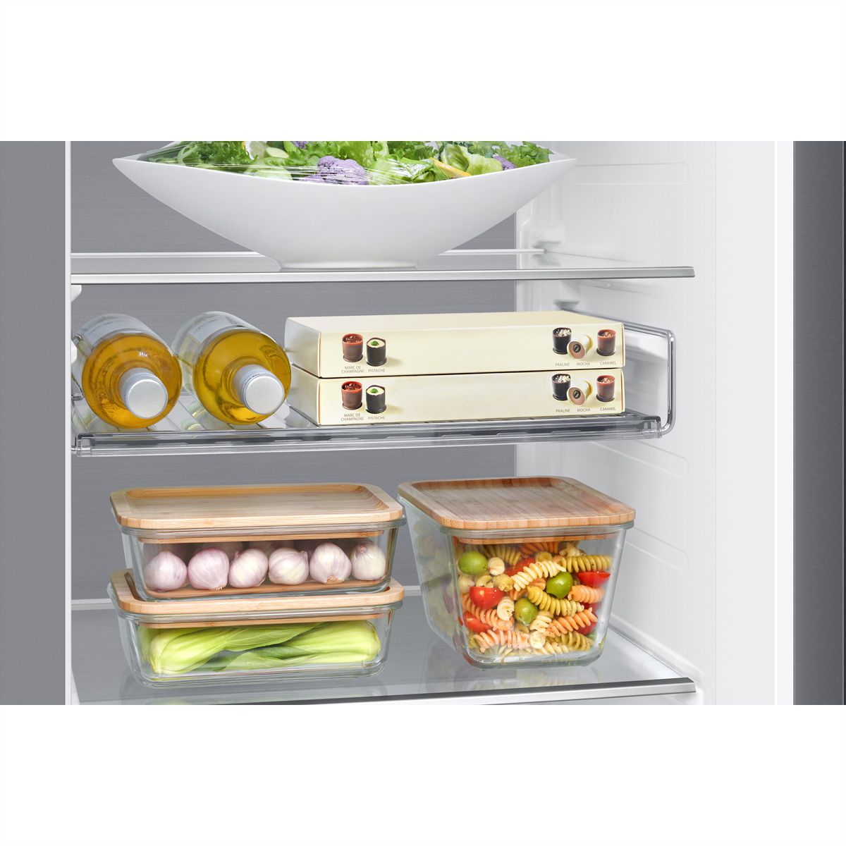 Samsung Food Center RS5000 FC, 634L , C-Grade, Wi-Fi, Edelstahl-Optik