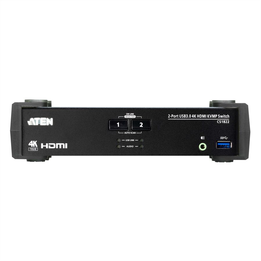 ATEN CS1822 2-Port USB 3.0 HDMI KVM Switch