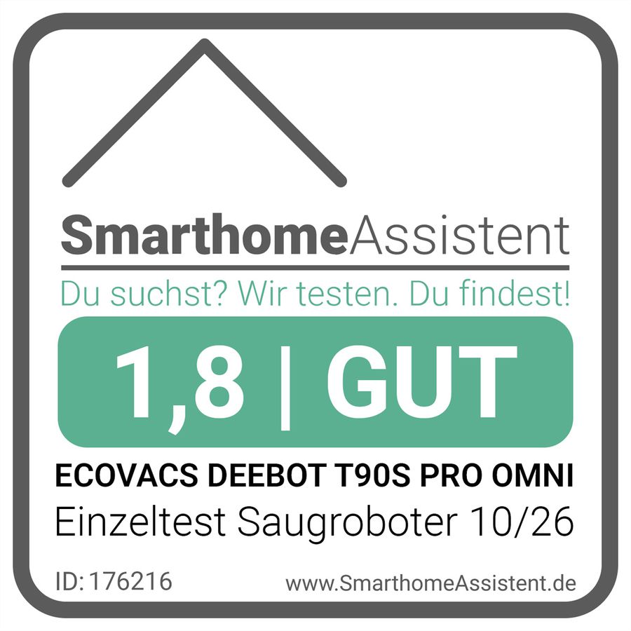 Ecovacs Saugroboter DEEBOT T90S PRO OMNI care kit, schwarz