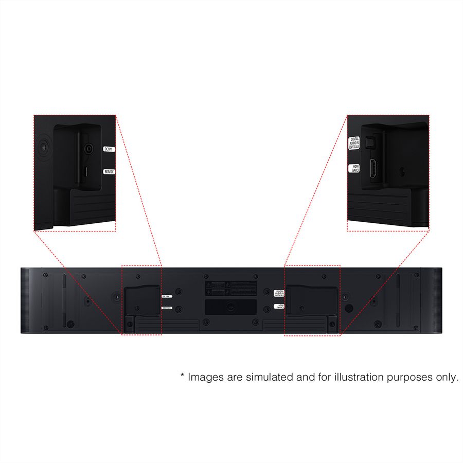 Samsung Soundbar HW-S60D, Schwarz