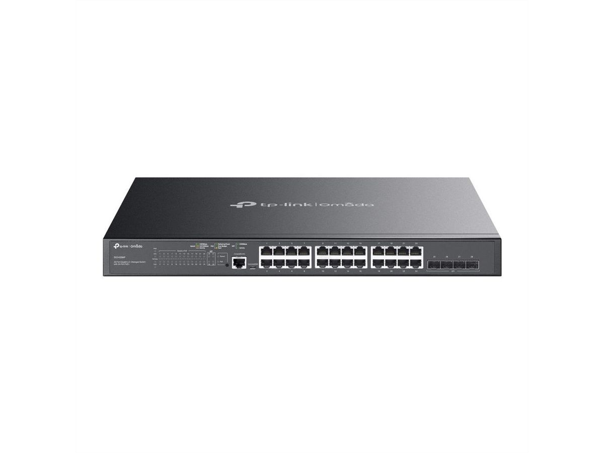 TP-Link SG3428MP PoE Switch , 24x Gigabit PoE+ Ports, 4x SFP Slots
