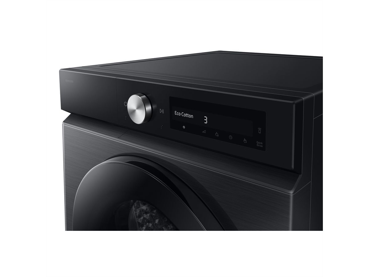 Samsung Wäschetrockner DV7400, 9kg, A, Optimal DryTM, schwarz