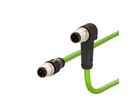 METZ CONNECT Câble Ethernet industriel M12, codage D, 2 m