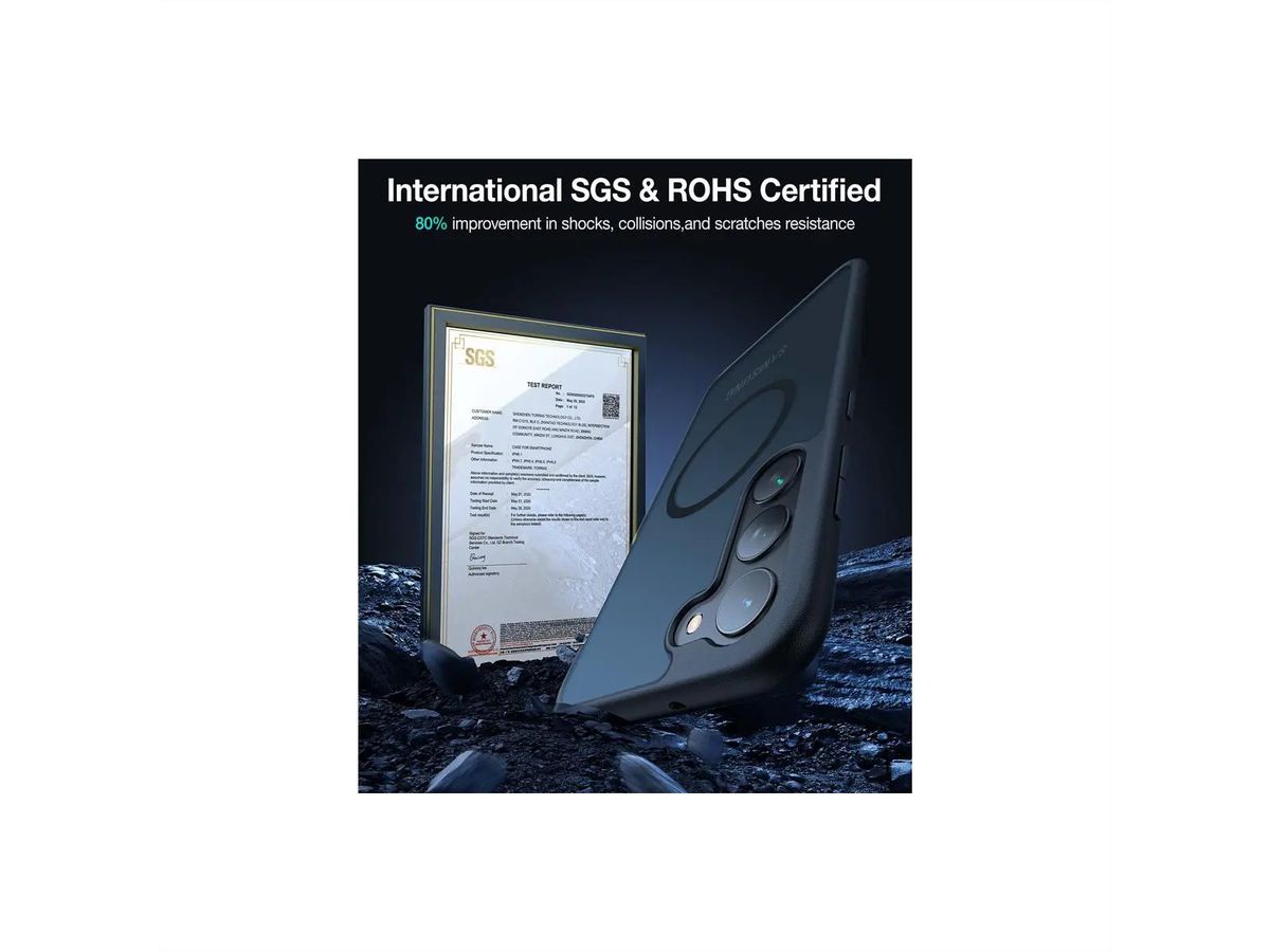 Torras étui portable Guardian Galaxy S23, magSafe, noir