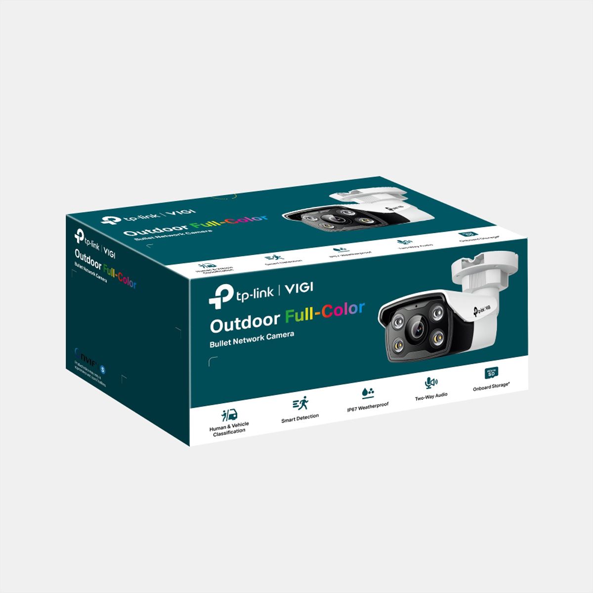 TP-Link VIGI C340(4mm) Bullet-Caméra 4 MP, 80°, IR-LED 30m