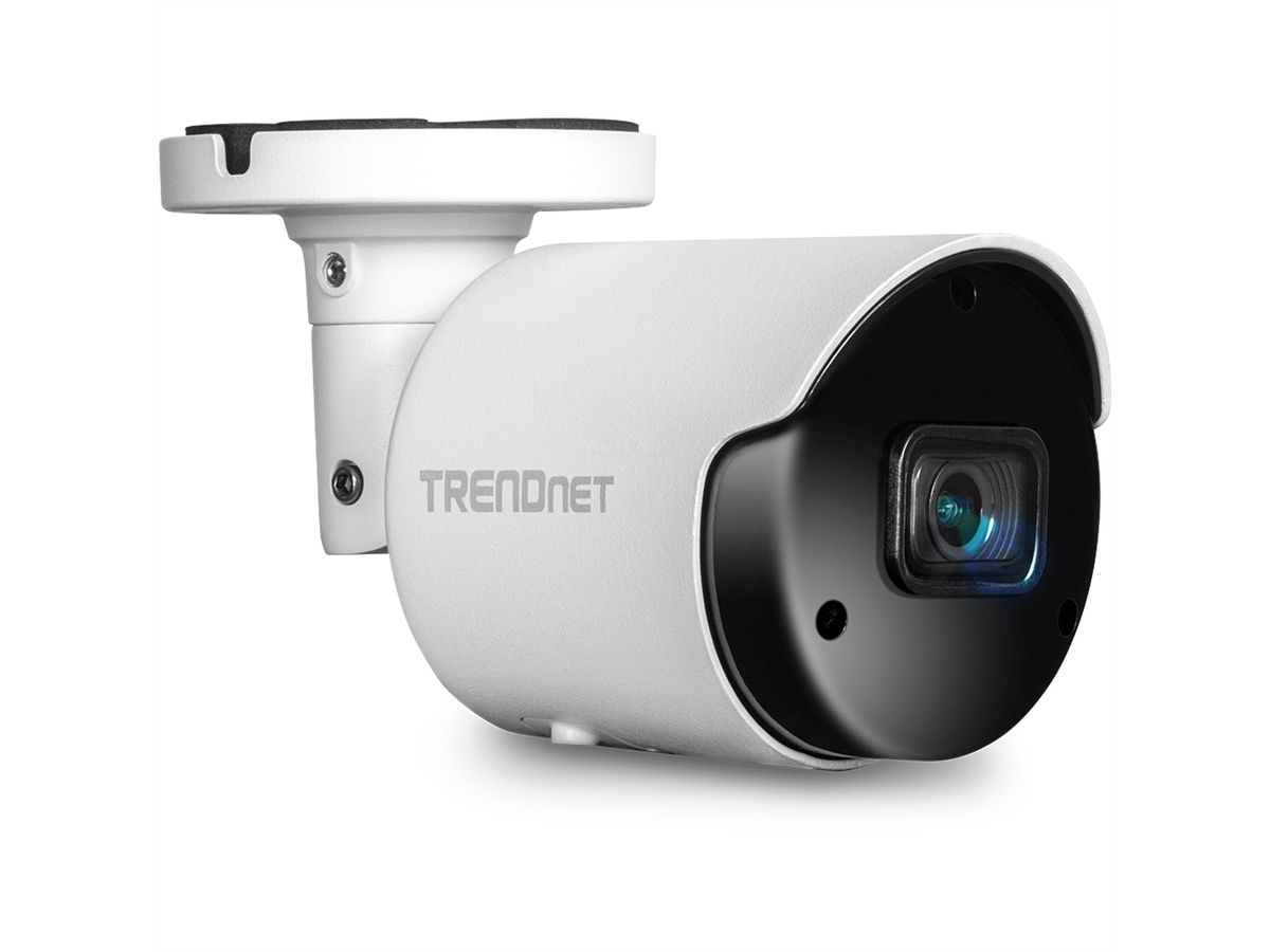 TRENDnet TV-IP1514PI Caméra réseau Bullet 5 MP, 81°, IR-LED 30m, WDR H.265 5MP pour intérieur/extérieur