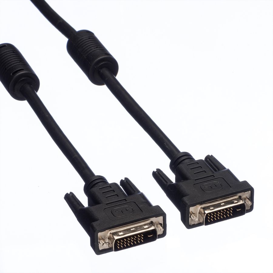 VALUE Monitorkabel DVI, DVI ST-ST, (24+1) dual link, 5 m