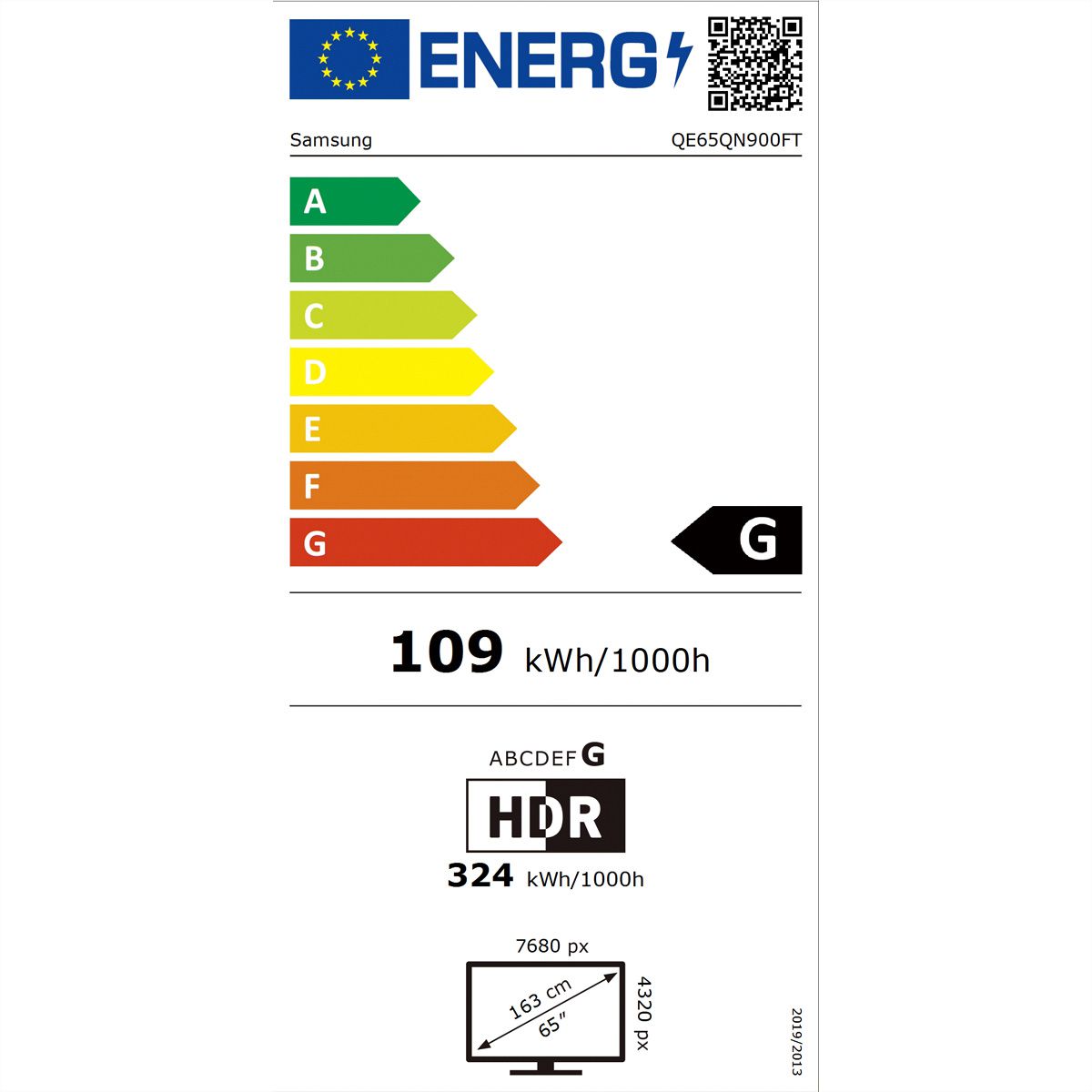 Samsung TV 65" QN900F Series