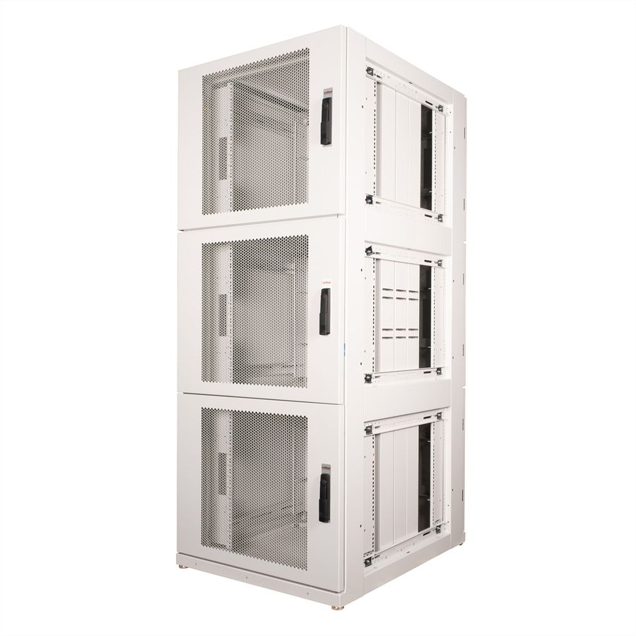 ROLINE Colocation-Schrank 45HE 800x1000mm, 3-Fächer, grau