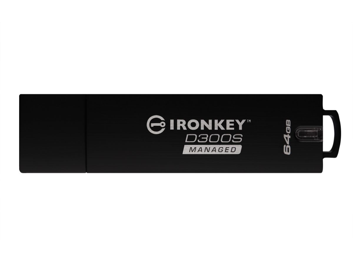Kingston Technology IronKey 64GB D300S AES 256 XTS verschlüsselter USB-Stick