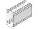 Cadre SCHROFF, type unité enfichable, panneau latéral extrudé, 6 U, 220 mm, droite