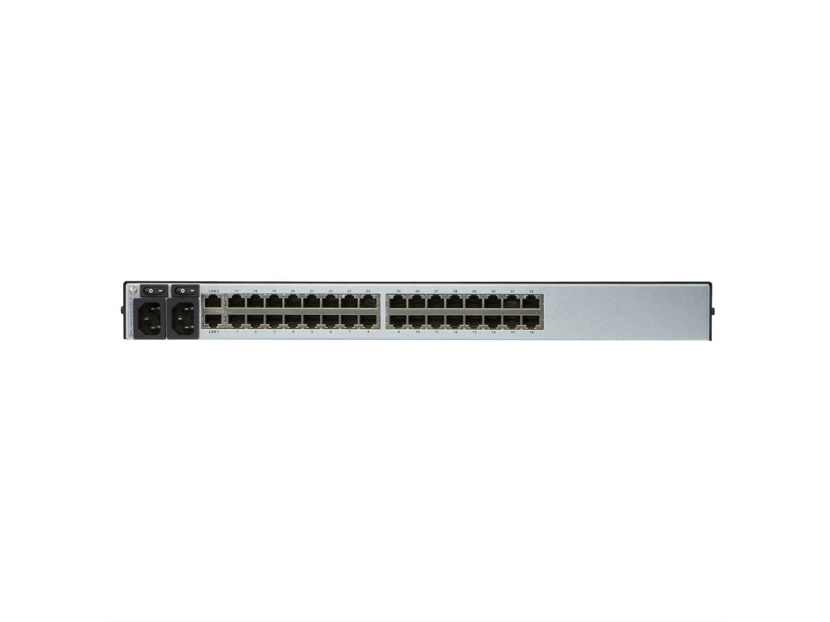 ATEN SN0132O Serveur console série à 32 ports avec double alimentation/réseau local