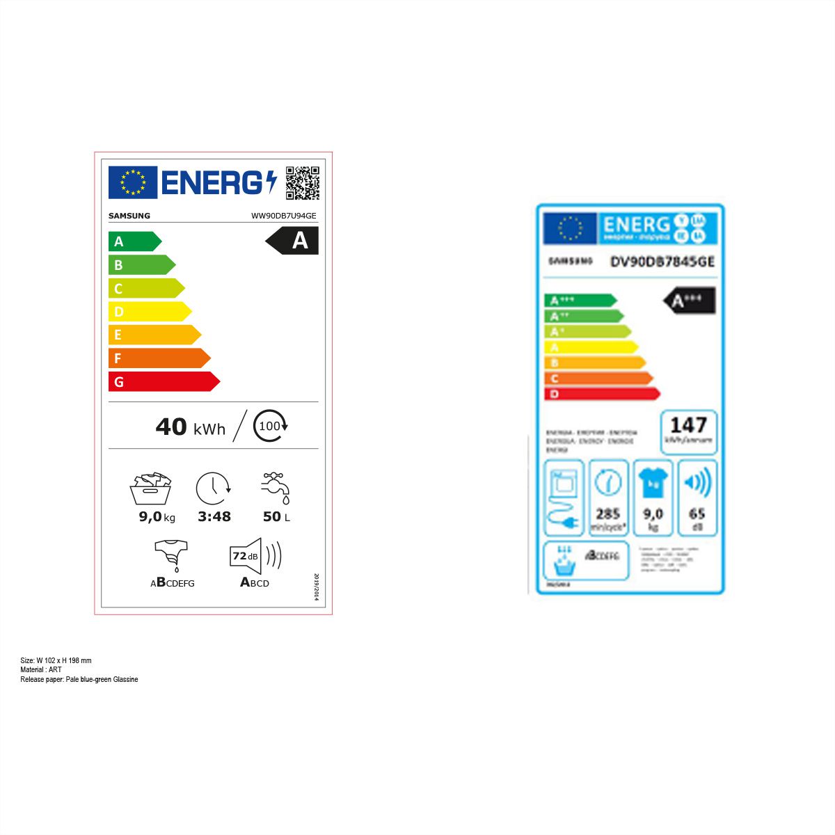 Samsung Waschturm WW7400_DV7400, 9/9kg WW90DB7U94GEU5_DV90DB7845GEU5_SKK-SSW