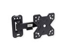 ROLINE Bras TV mural pivotant, 2 axes, 13-32 pouces, jusqu'à 20 kg