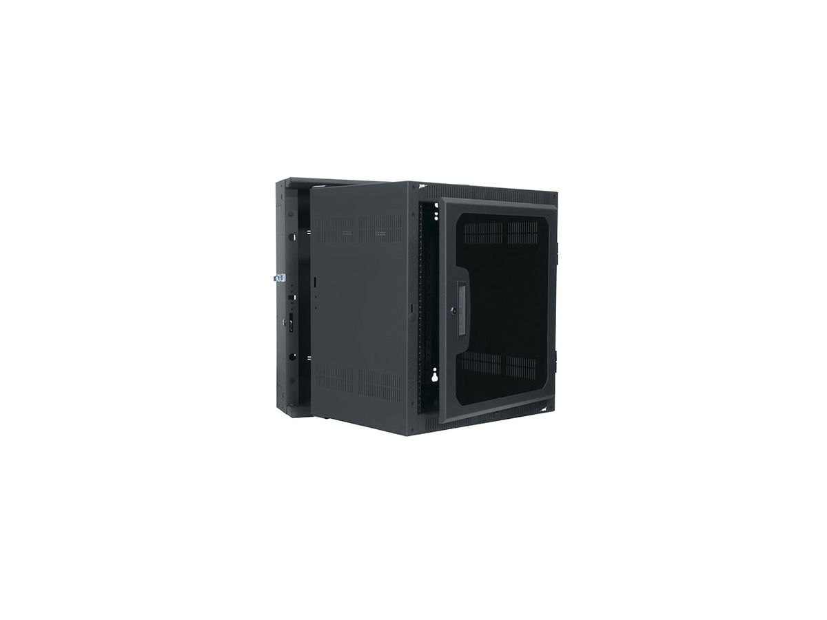 Middle Atlantic Products DWR-10-22PD étagère 10U Rack monté sur le mur Noir