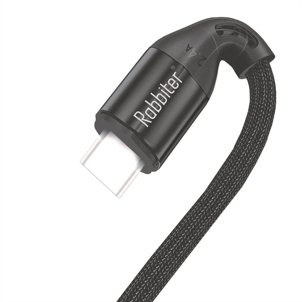Rabbiter Power USB-C Kabel, 100W, 1.5m, schwarz, 1,5 m