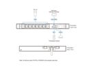ATEN PG6308G PDU éco commutée 30 A/32 A, 8 prises, 1U