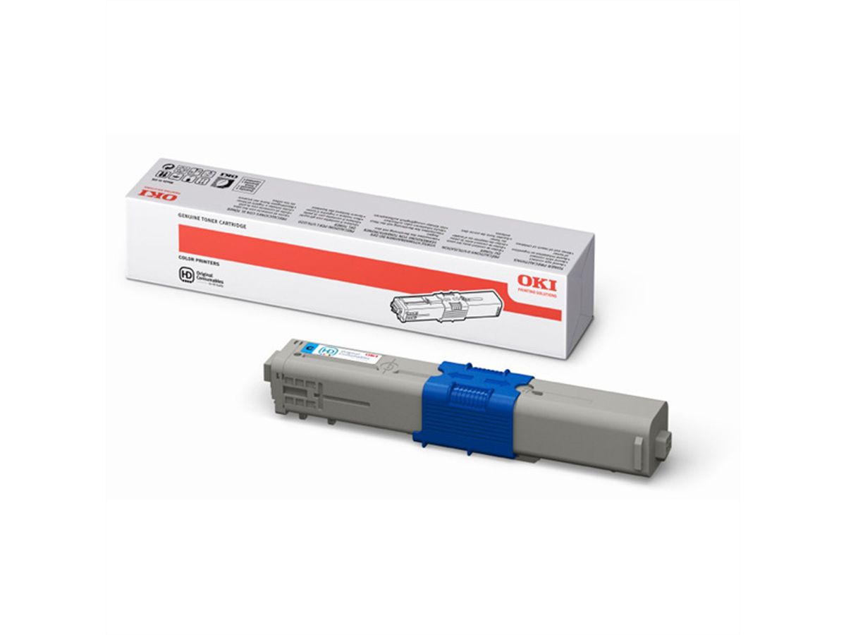 OKI Toner 44469706, cyan, C310DN/C330DN/C510DN/C530DN//MC351Dn/MC361DN, 2.000 S.