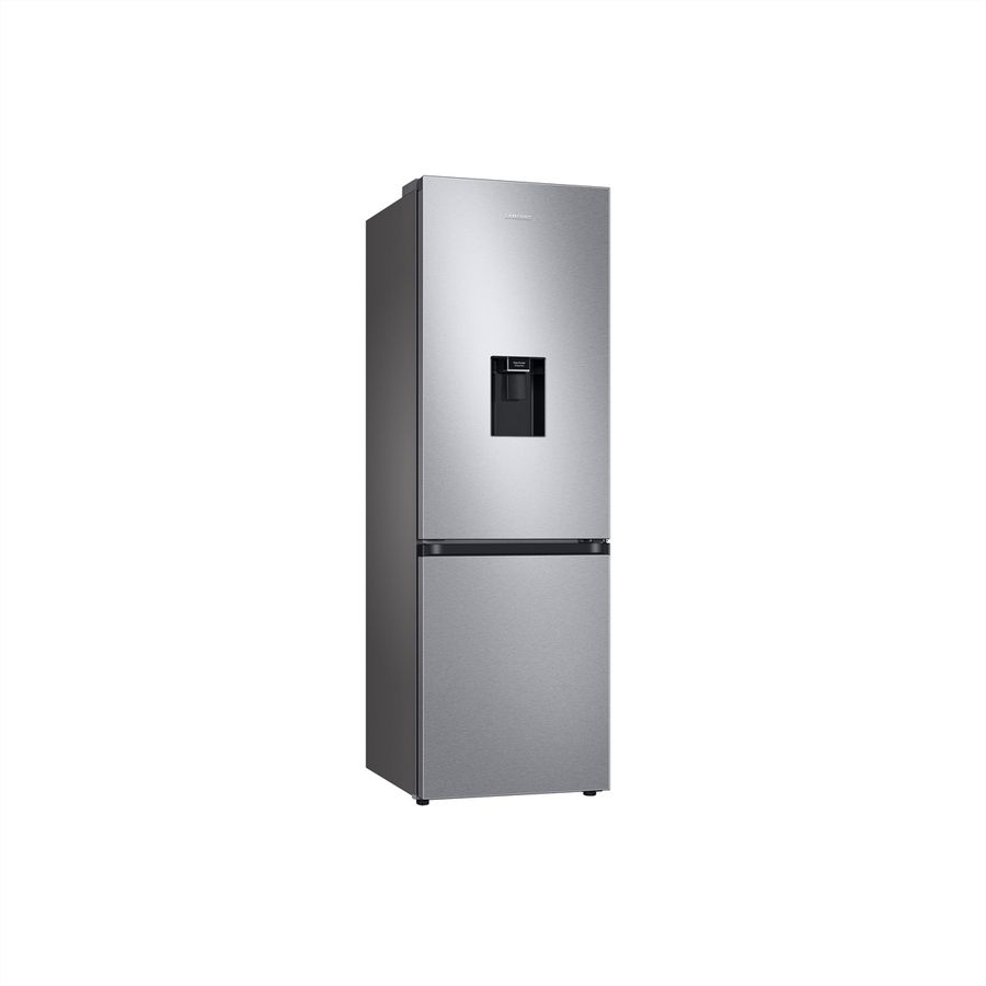 Samsung Kühl-Gefrierkombination RB7300 , 341l, D, WiFi, Silber mit Griffmulde
