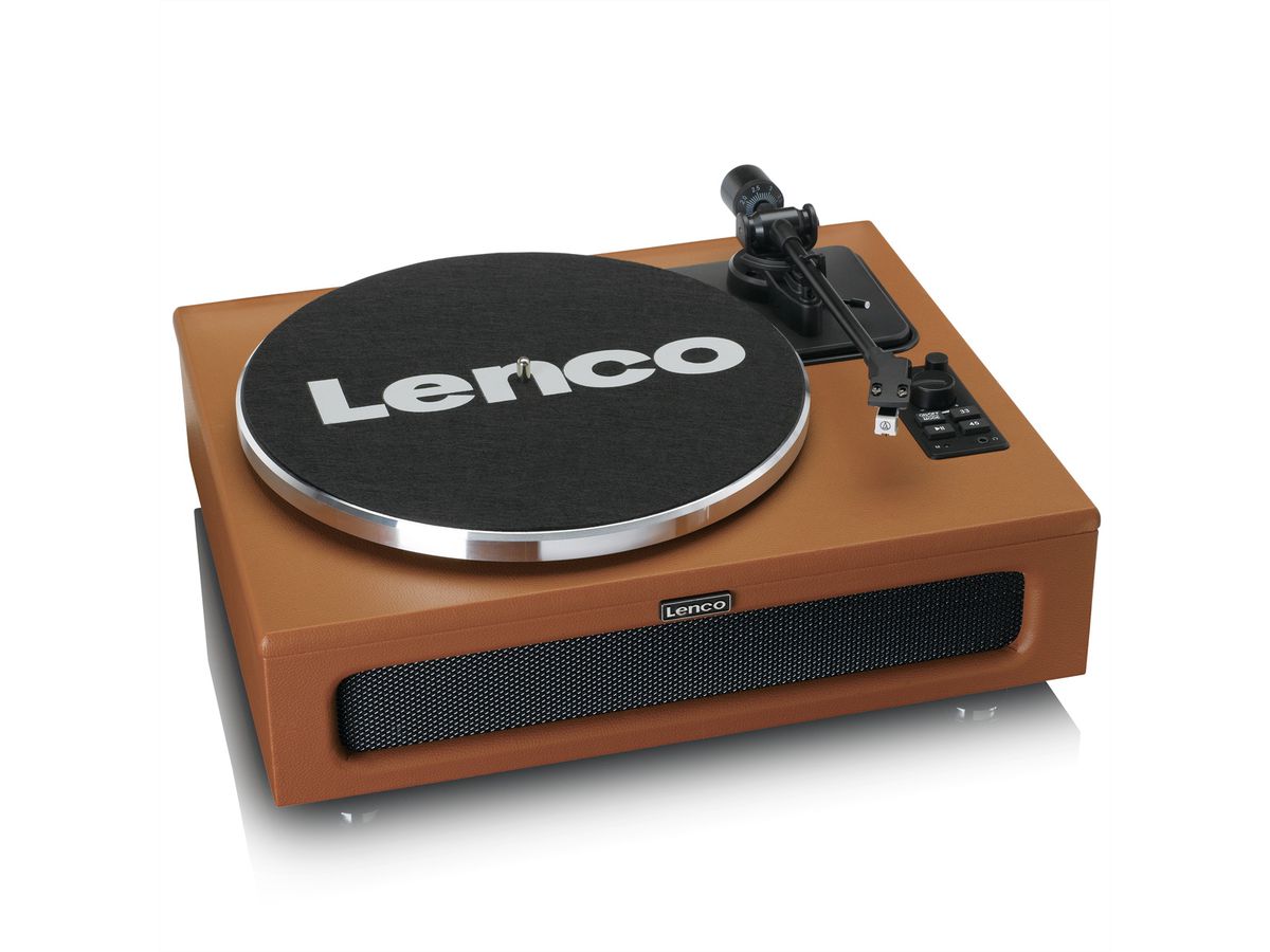 Lenco Plattenspieler LS-430, Braun