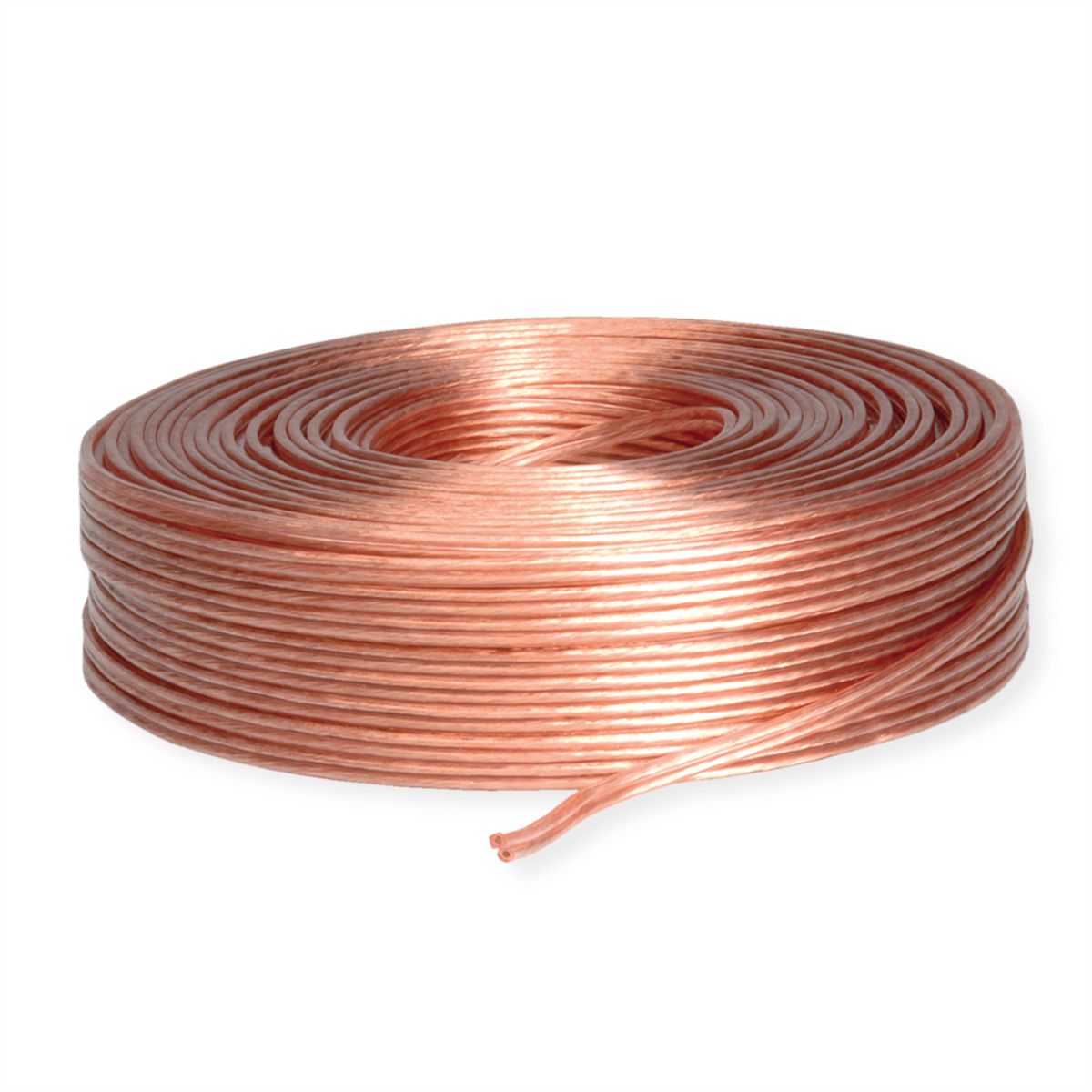 Lautsprecherkabel, transparent, 100m, 2,5mm²