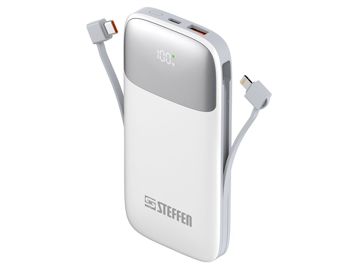 Steffen Powerbank 20W , PD 10'000mAh max. 12V-1.5A